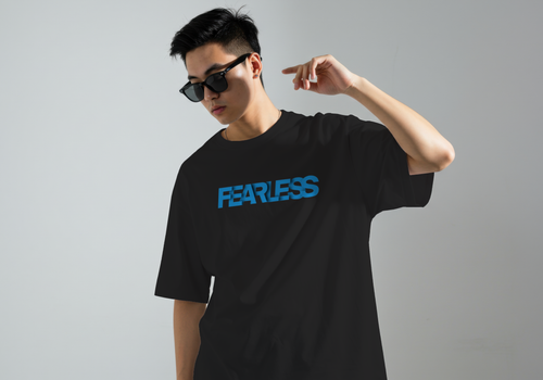 Fearless King – Blue Lion Tee