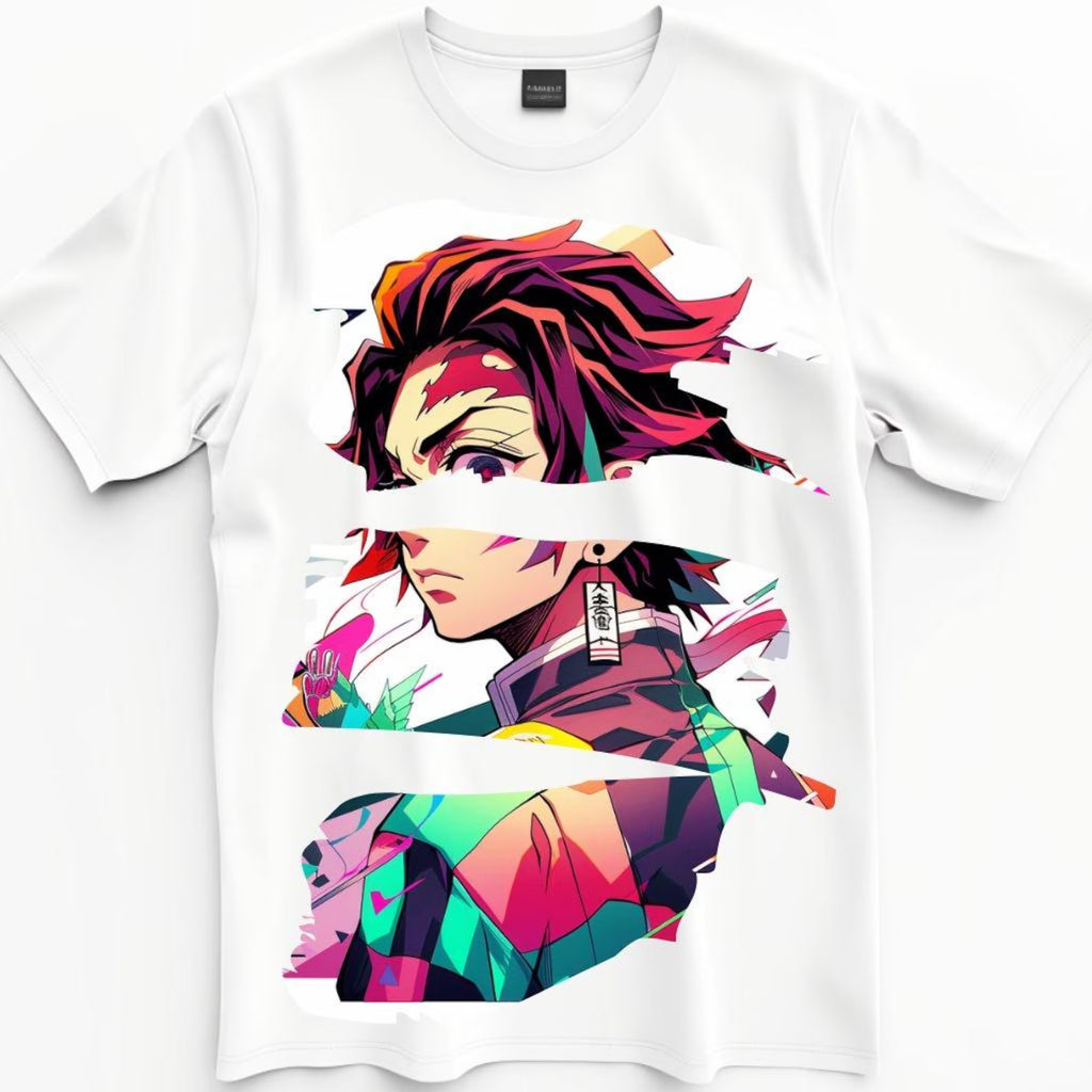 Tanjiro Kamado Oversized T-Shirt – Demon Slayer Anime Tee