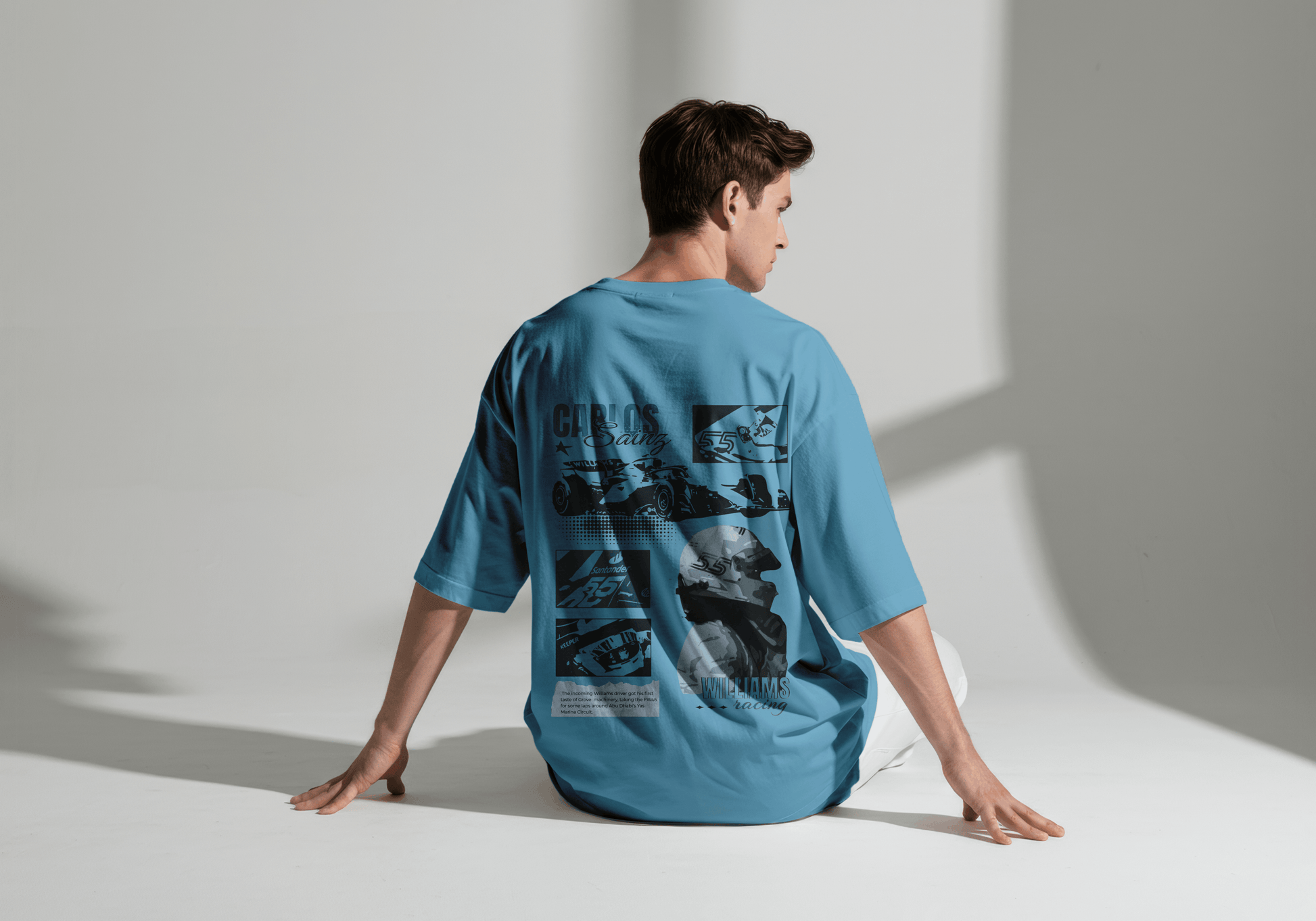 Carlos Speed – F1 Drift Tee (Blue)