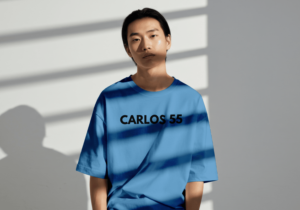 Carlos Speed – F1 Drift Tee (Blue)