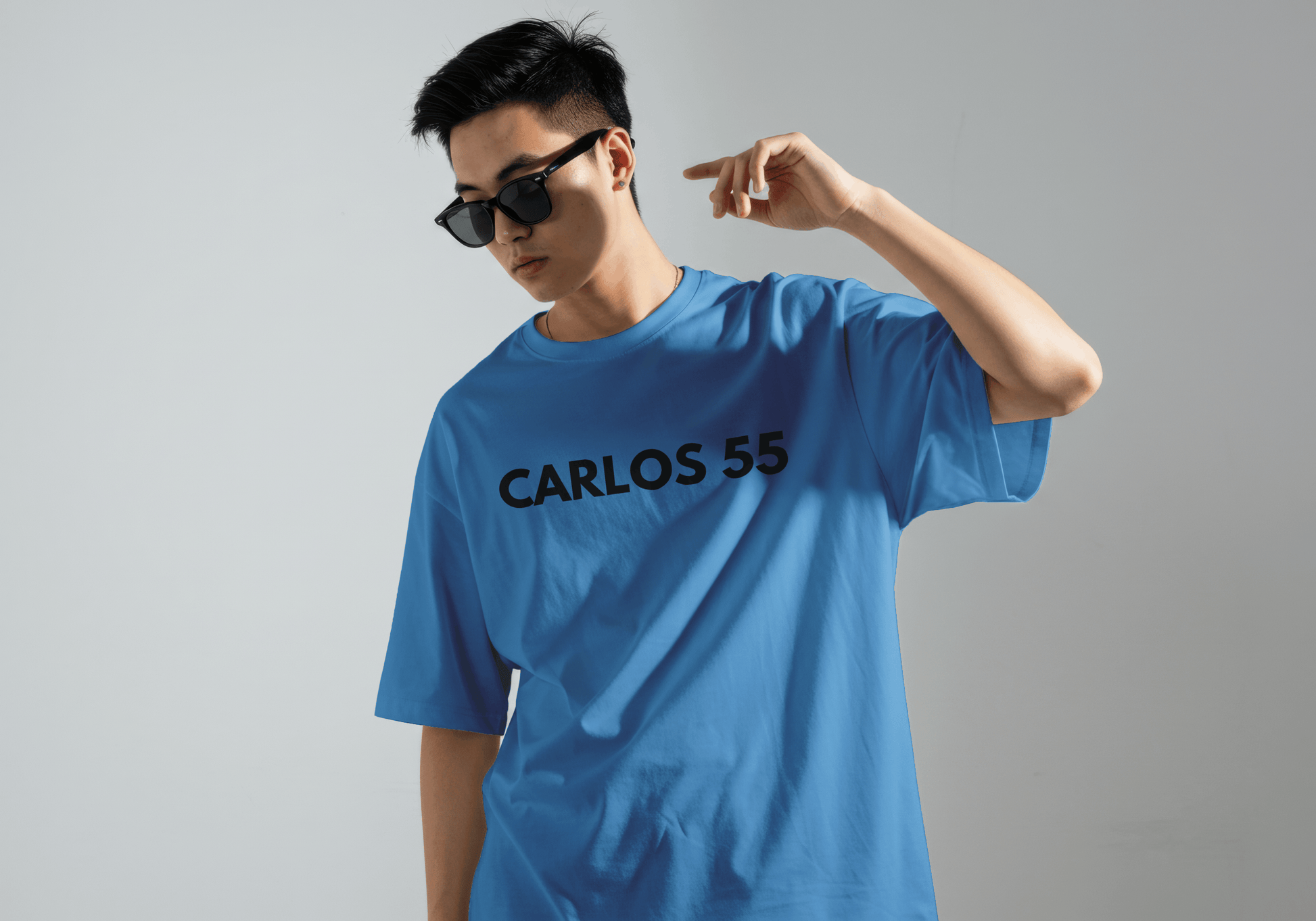 Carlos Speed – F1 Drift Tee (Blue)