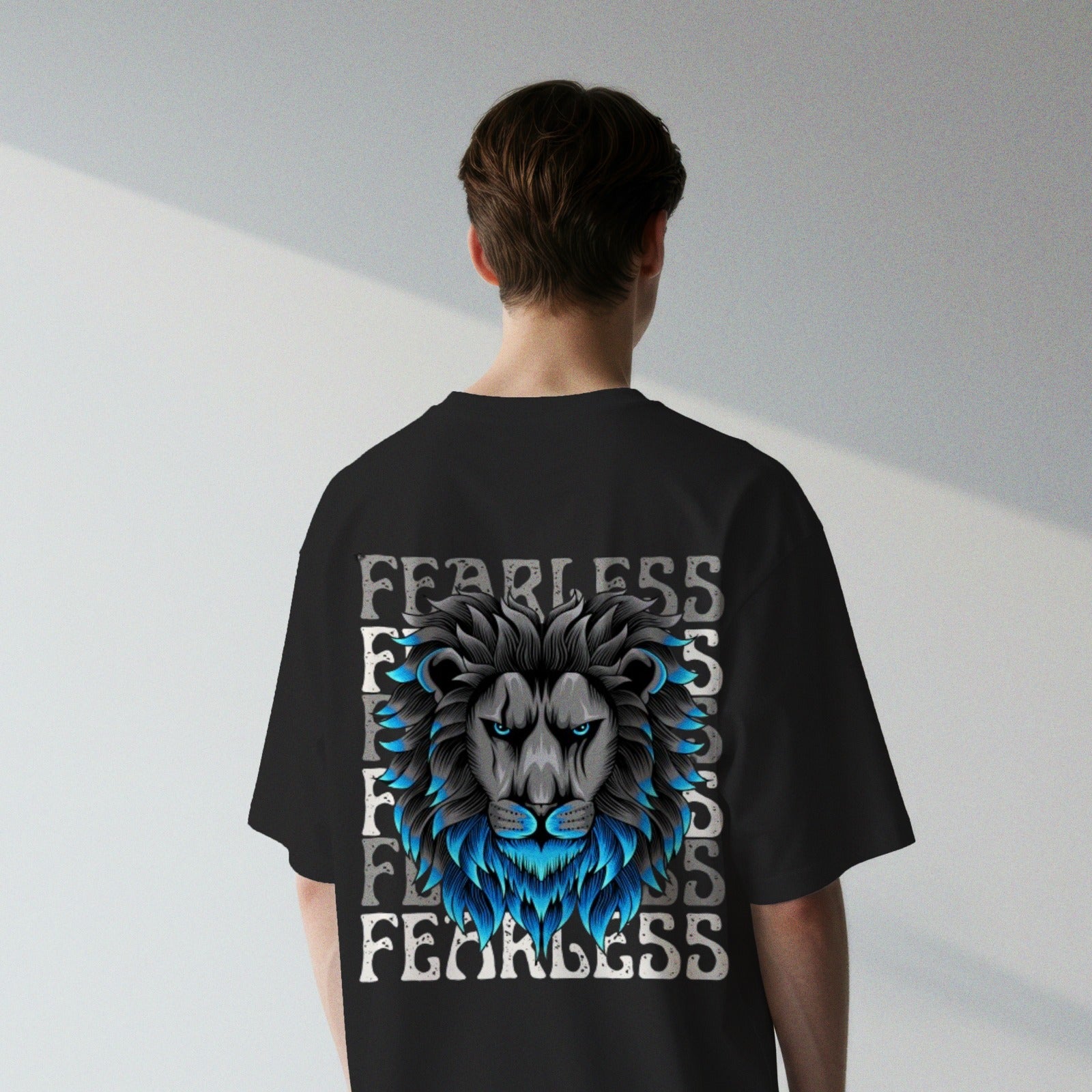Fearless King – Blue Lion Tee